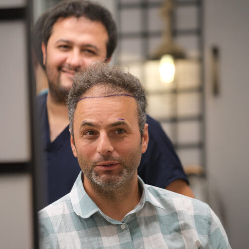 Dr. Harun Alakaya kliniği işlem öncesi